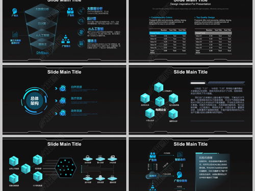 互聯網商務科技云計算大數據PPT模板 高效呈現與專業下載指南